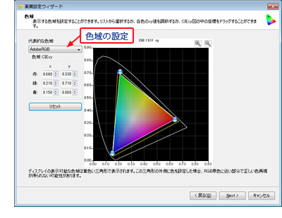 フルカスタムの設定