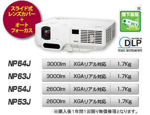NP64J/NP63J/NP54J/NP53J