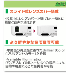 NP64J/NP63J/NP54J/NP53J 主な特長