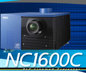 DLP Cinema(R)プロジェクター　NC1600C